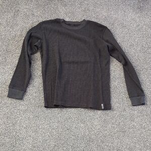 MCM Men's Charcoal Crewneck Sweater